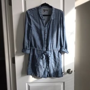 Anthropologie - Level 99- soft jean romper